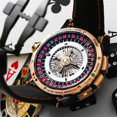 Poker temáticos relógios